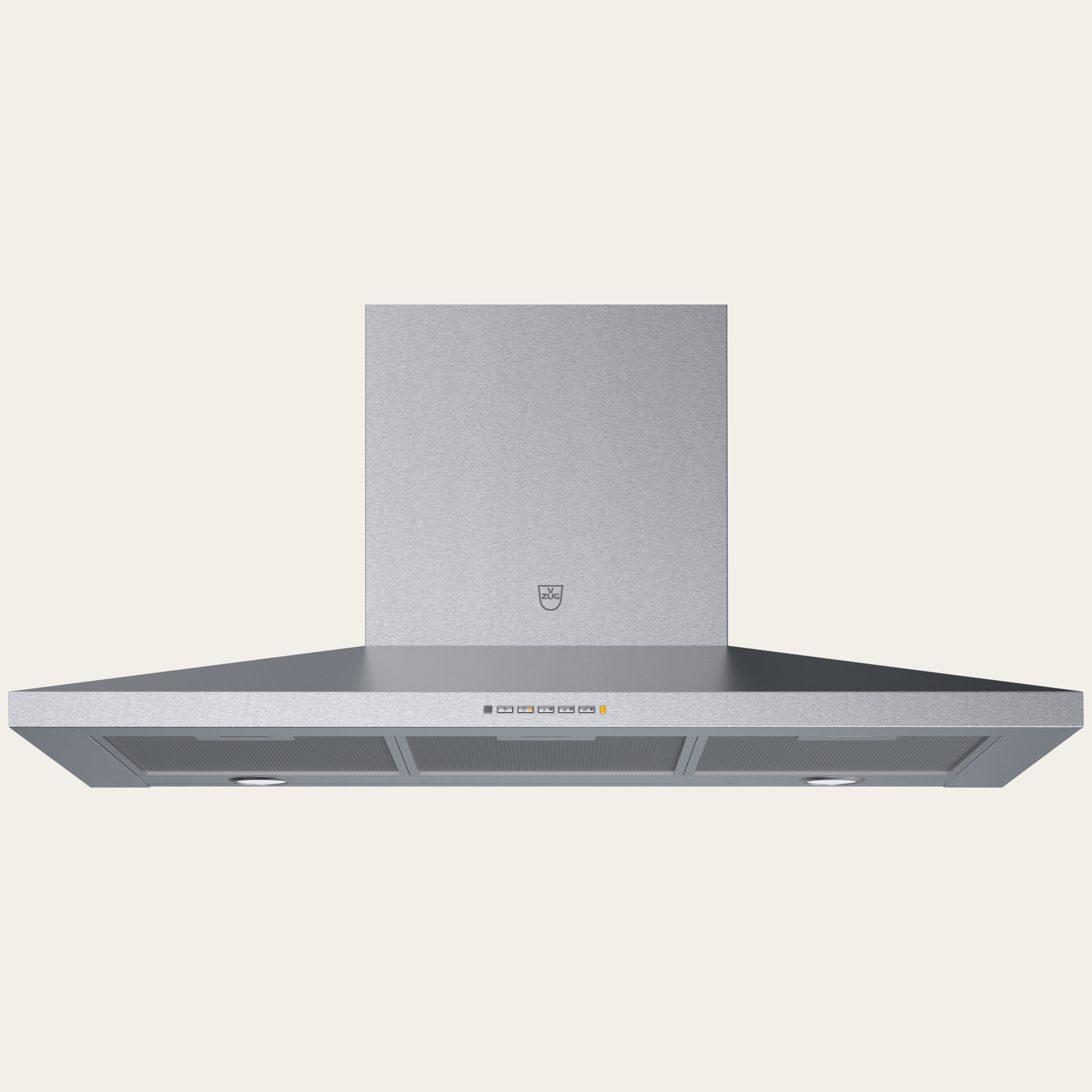 V-ZUG Cappa da parete DW-N9, larghezza 90 cm, evacuazione/recircolo d'aria, filtro excl., design ChromeClass