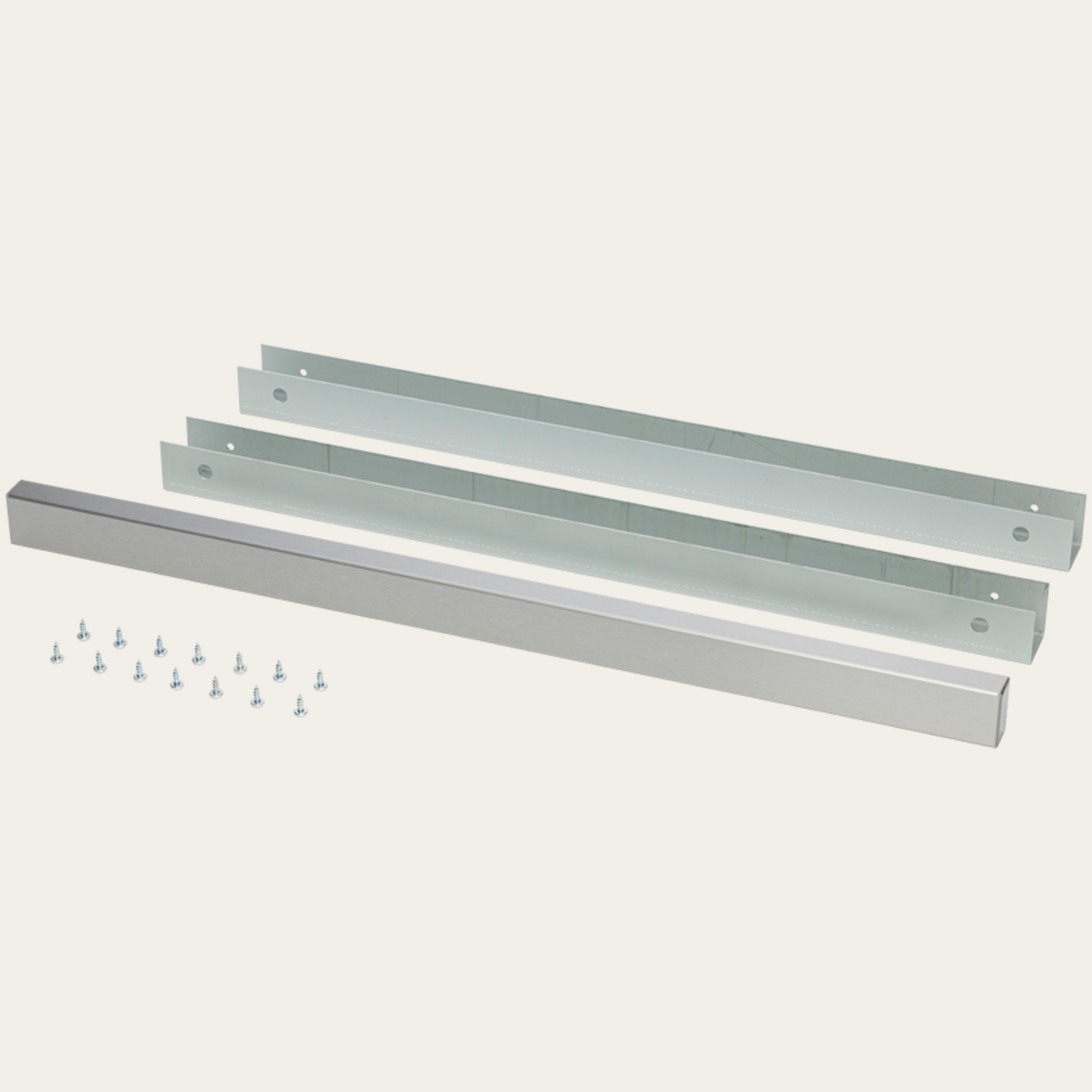 Cornice compl. 3,5/60cm Acciaio al cromo