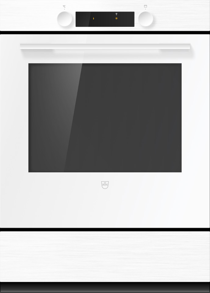 V-ZUG Backofen Combair V200, Breitennorm: 55 cm, Höhennorm: 76.2 cm, Weiss, Griff: Weiss, Drehschalter, V-ZUG-Home, TopClean, Geräteschublade