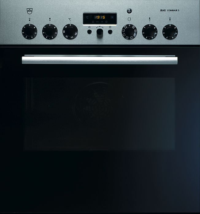V-ZUG Cucina Combair S4, larghezza 60 cm, design ChromeClass, maniglia design ChromeClass, 400V, per 4 piastre