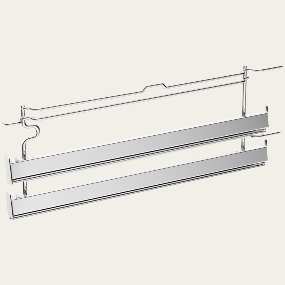 Fully extending runner, 2 levels