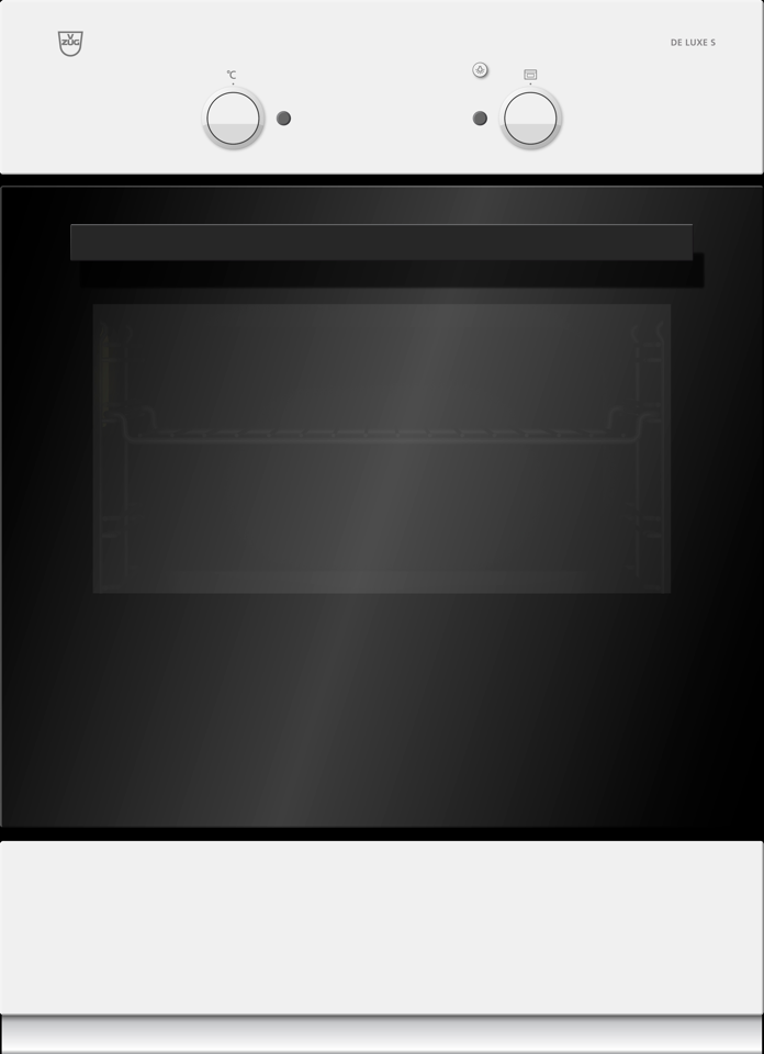 V-ZUG Oven De Luxe S BL-S/SR, 55 cm, white