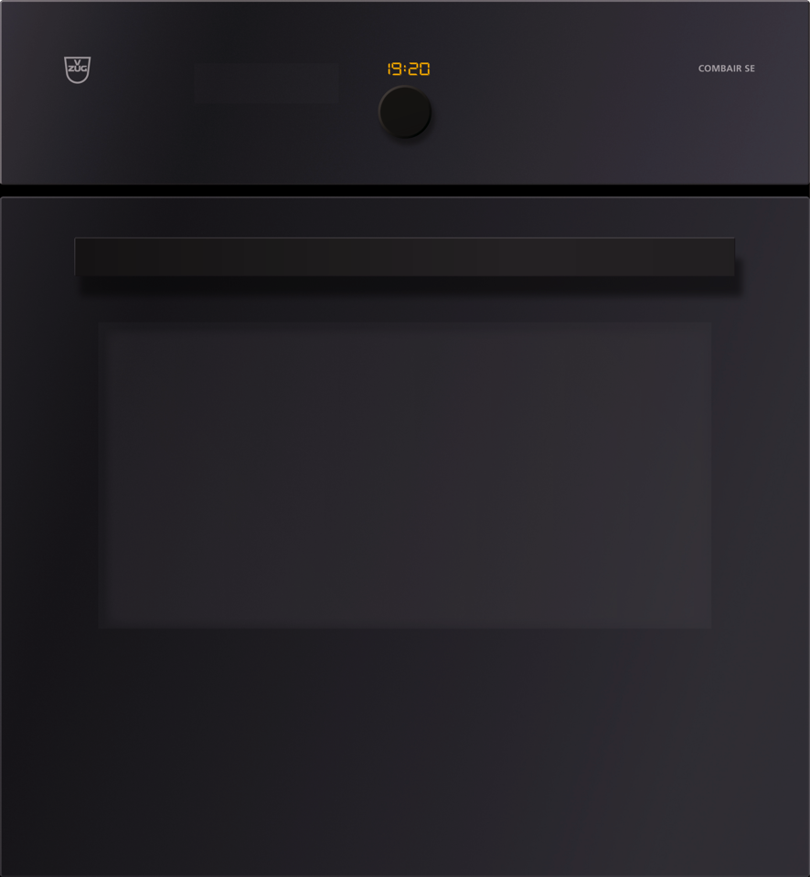 V-ZUG Backofen Combair SE, Breitennorm: 60, Höhennorm: 60.0, Spiegelglas, Griff: Designgriff Nero, TouchControl und Einstellknopf, TopClean