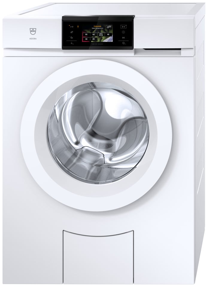 Lave-linge V-ZUG Machine à laver AdoraLavage V2000, Charnière: gauche, V-ZUG-Home, Design