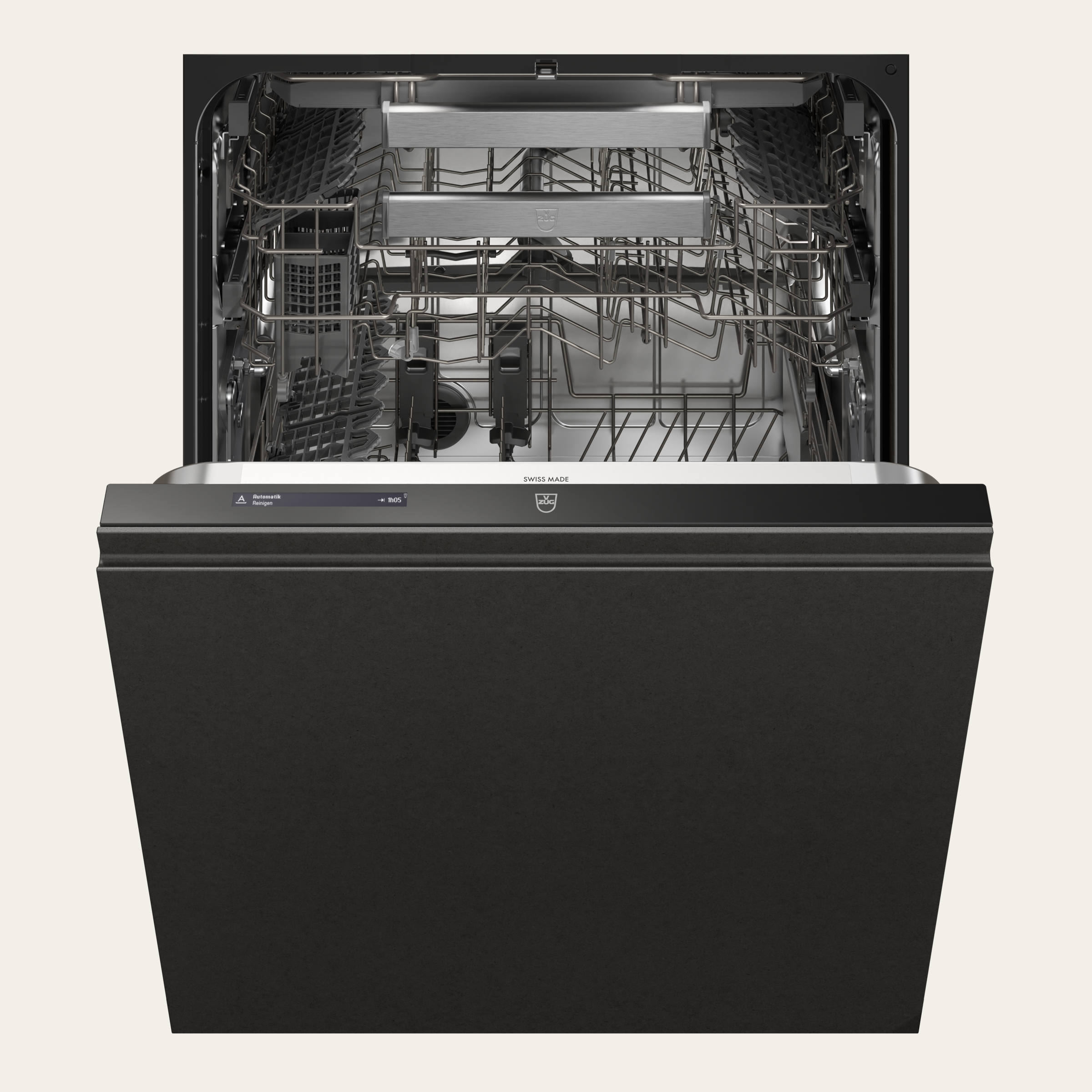 V-ZUG Lave-vaisselle AdoraVaisselle V6000 VGBO, Norme largeur: 60 cm, Entièrement intégrable, Grand volume, V-ZUG-Home, Tiroir à couverts ergoPlus avec SoftSlide, Ecran LCD