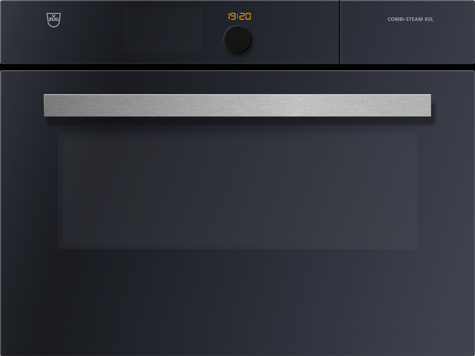 V-ZUG Steamer Combi-Steam XSL, Breite 60 cm, Design Spiegelglas, Designgriff Chrom, 230 oder 400V