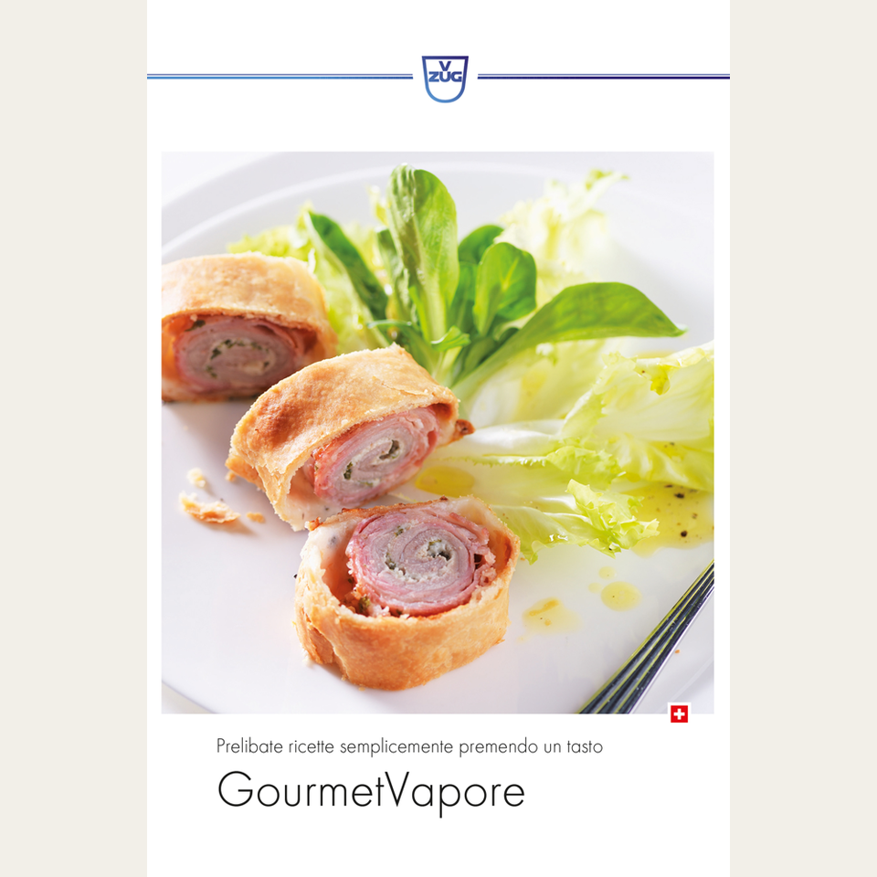 Livre de recettes ital. 'GourmetVapeur' (CH)