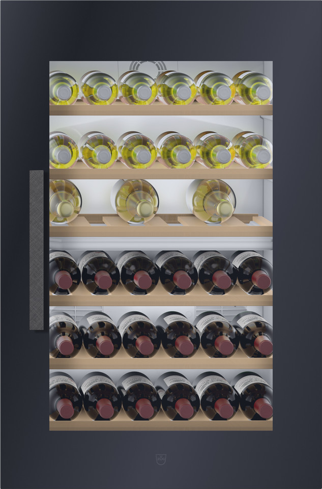 V-ZUG Winecooler 90 SL 60, larghezza 60 cm, altezza 908 mm, design Vetro a specchio, maniglia design Pureness, cerniera destra