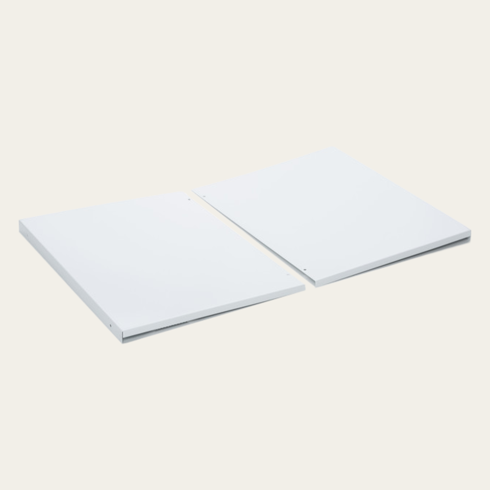 Side-panel protective plate, 1 pair, 330 mm, White