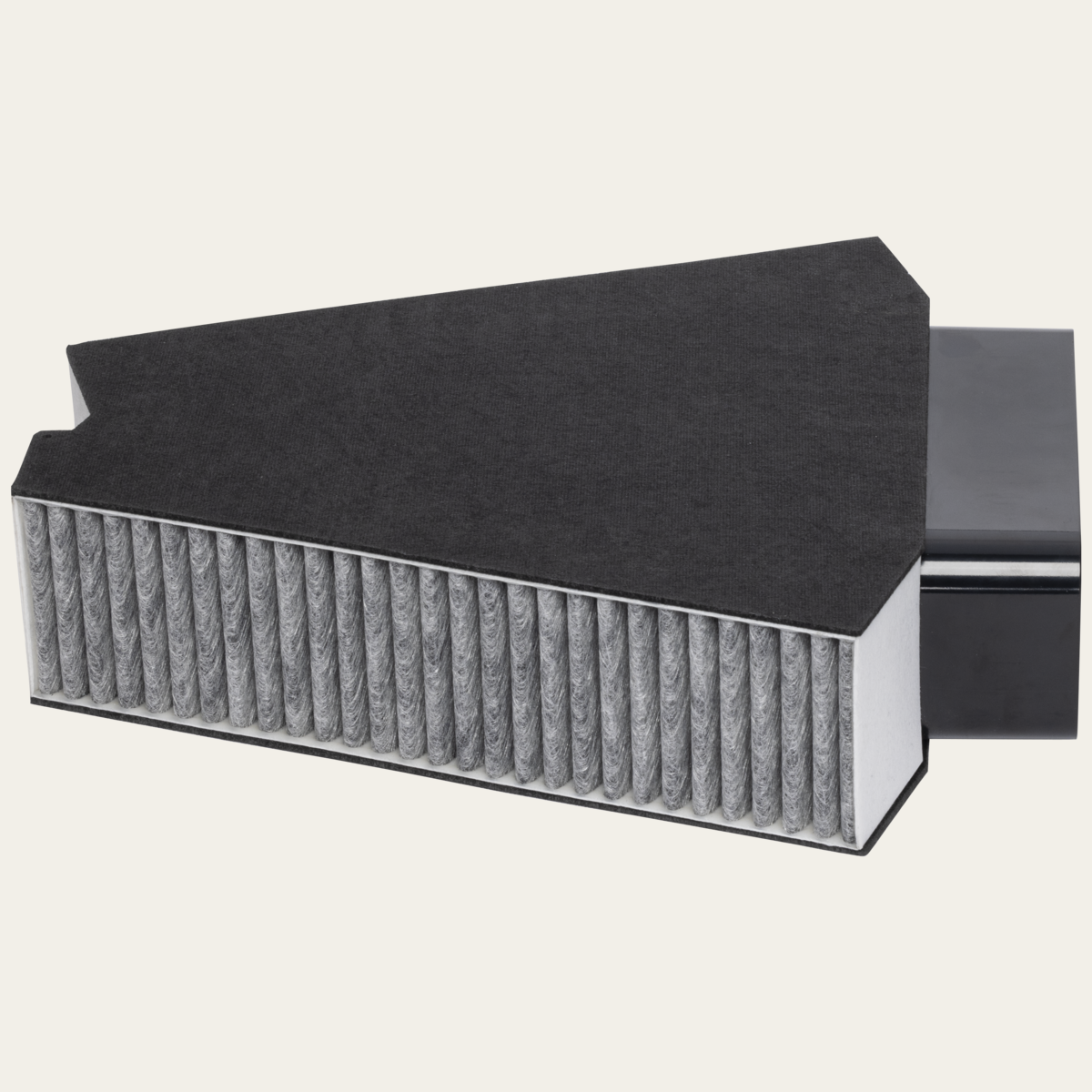 Recirculation box for base area with standard activated charcoal filter, maintenance free for approx. 1.5years