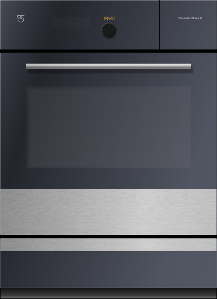 V-ZUG Steamer Combair-Steam SE, Breite 60 cm, Design ChromeClass, Stangengriff Chrom, 230 oder 400V, Geräteschublade beheizbar