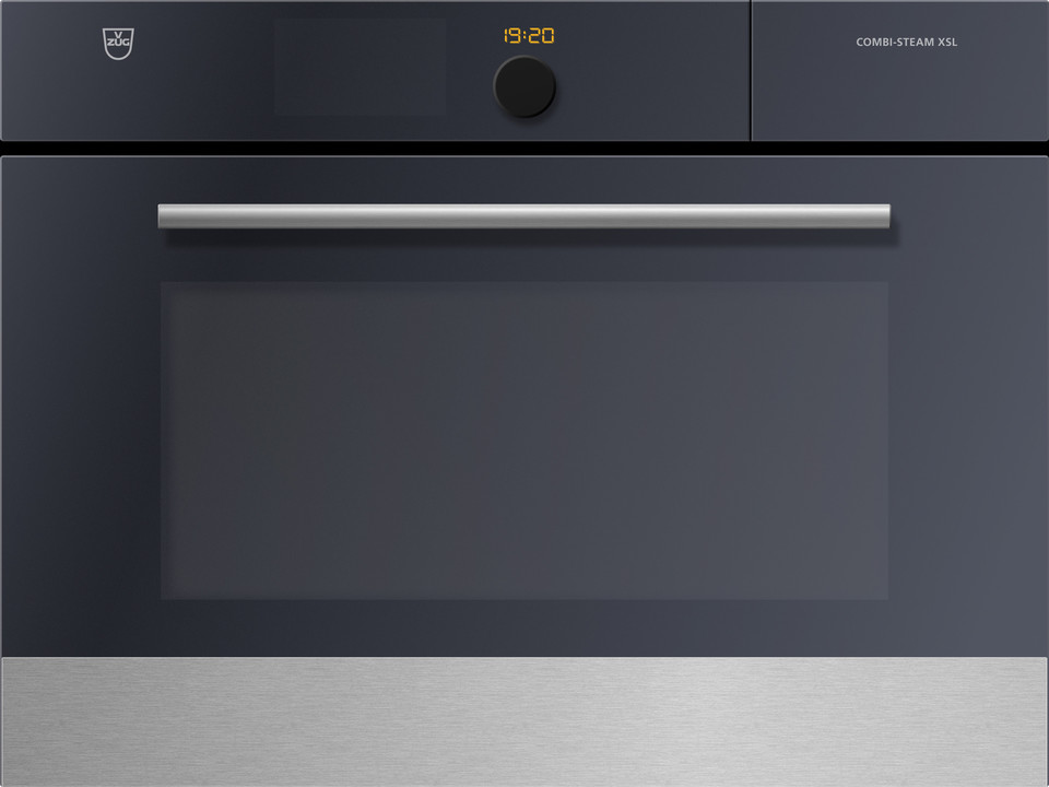 V-ZUG Combi-Steam XSL steam cooker, width 60 cm, ChromeClass design, chrome rod handle, 230 or 400 VNOTE: Product fitted with Wi-Fi module as standard (V-ZUG-Home ready)