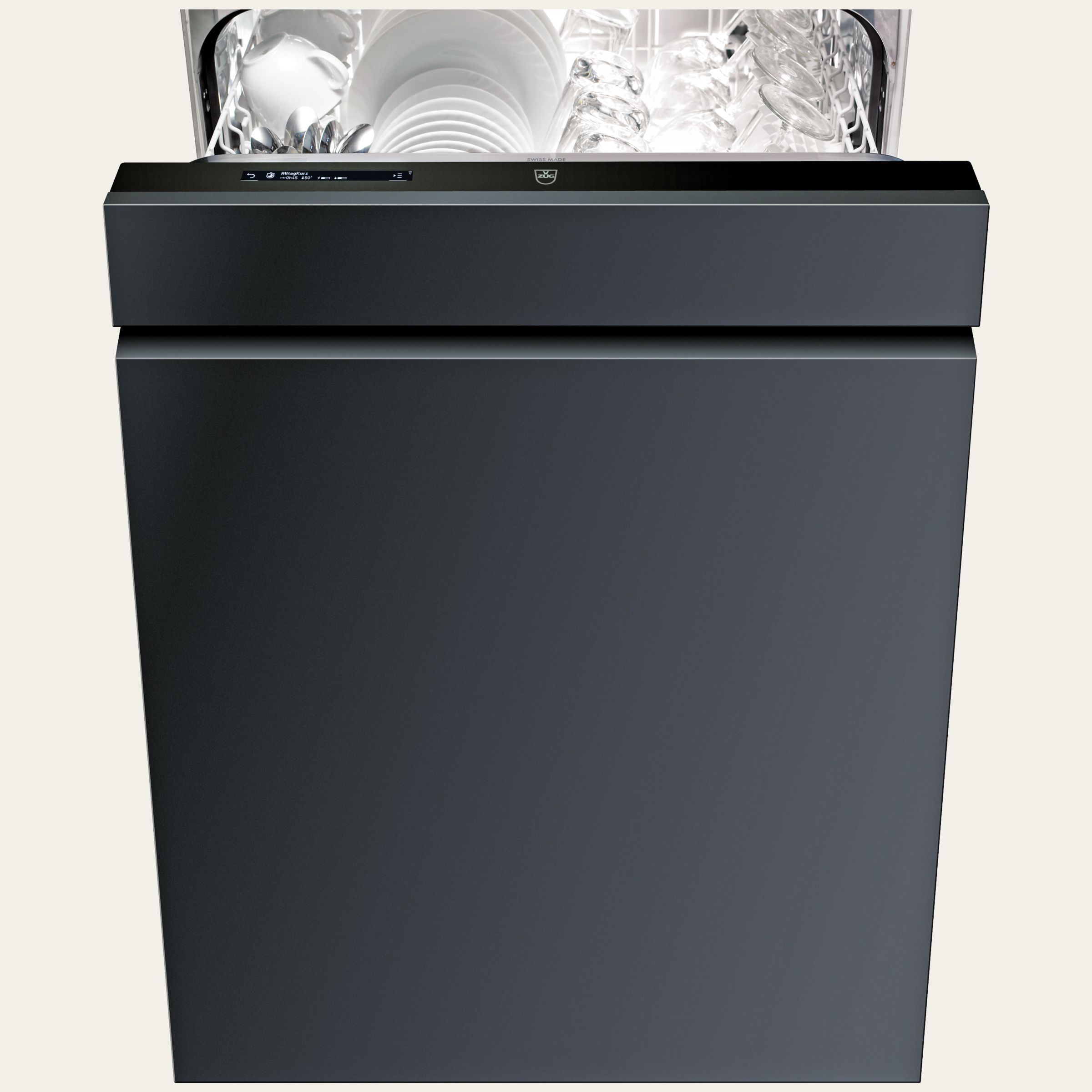 V-ZUG Dishwasher AdoraDish V6000, Standard width: 60cm, Fully integratable, Large capacity, V-ZUG-Home, LCD
