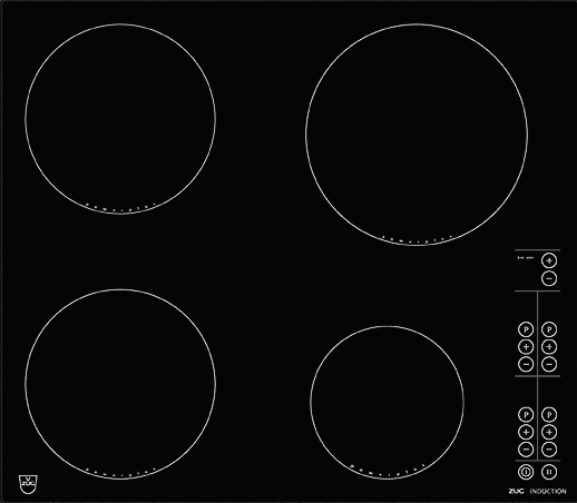 V-ZUG Induction hob GK46TIF, flat version