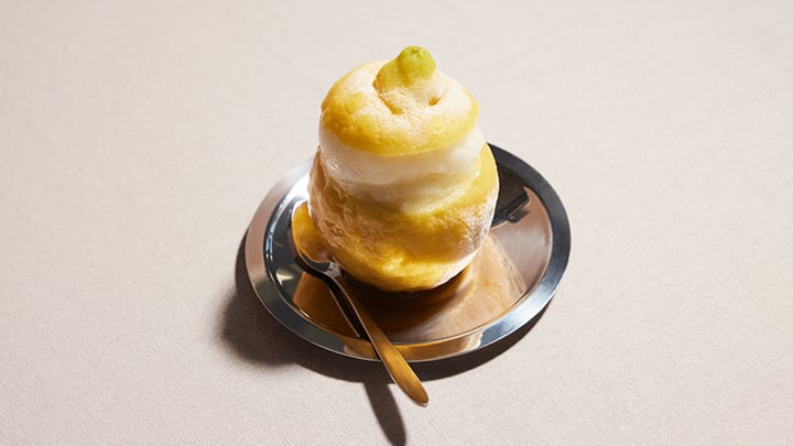 Lemon sorbet