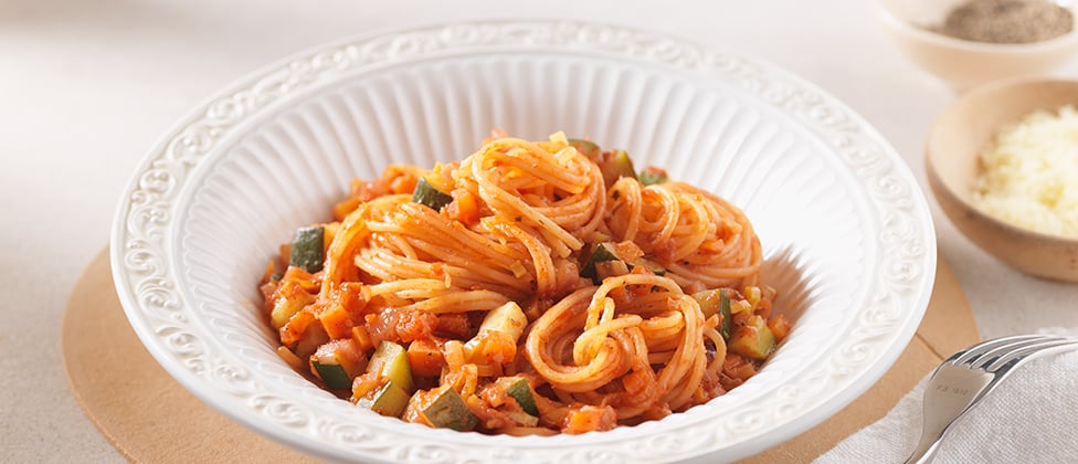 Spaghettis alle verdure