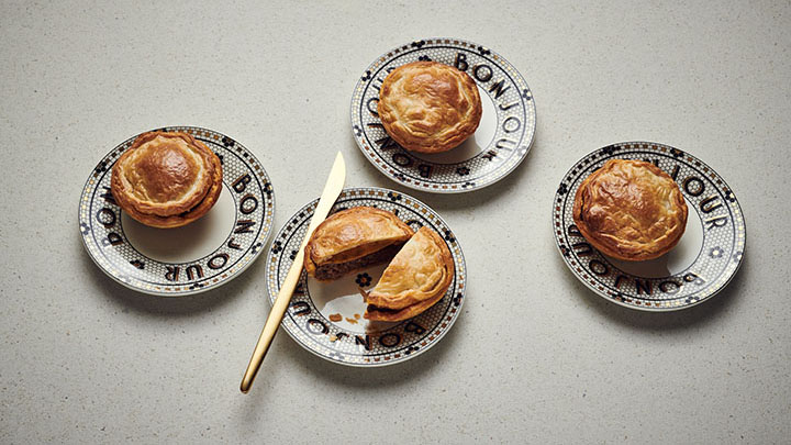 Mini tourtes épicées à la viande