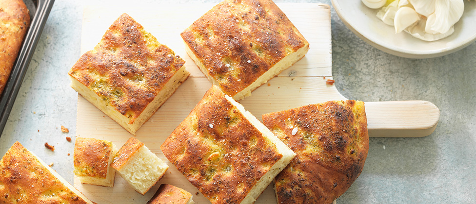 Focaccia aux pommes de terre