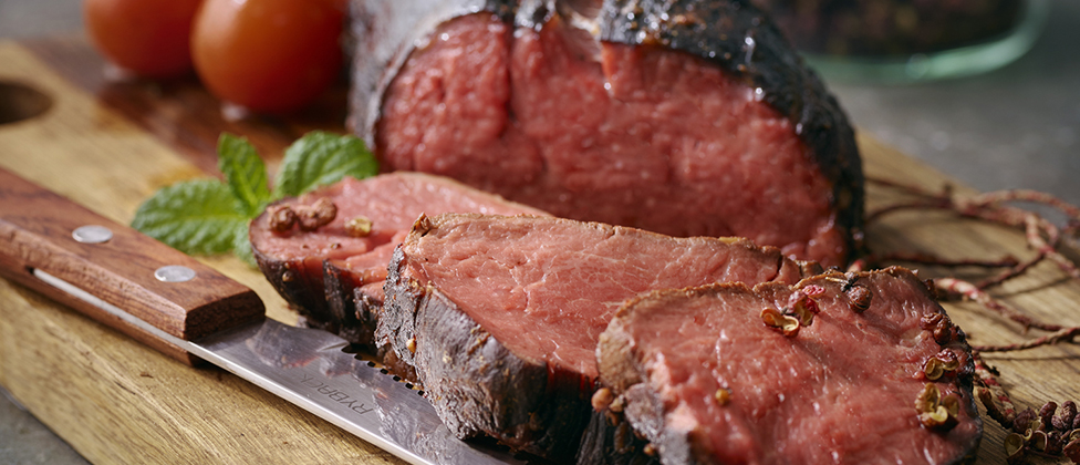 gently roasted fillet of beef with szechuan pepper recipe search v zug ltd switzerland