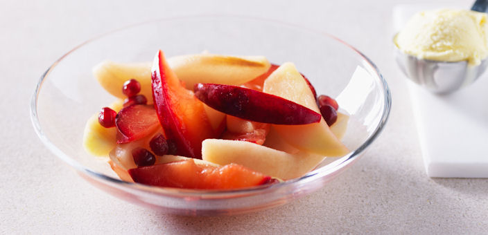 Fruit compote