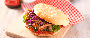 ProduktbildPulled-Pork-Burger mit Tomaten-Zwetschgen-Chutney