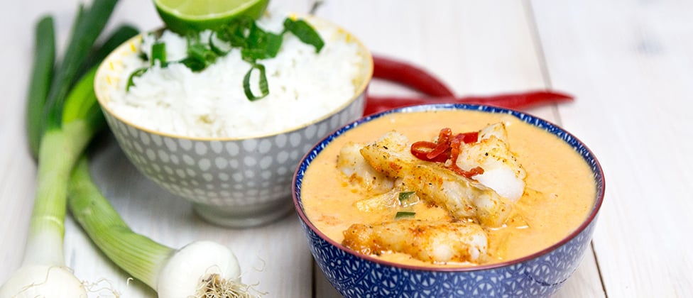 Caribbean fish curry