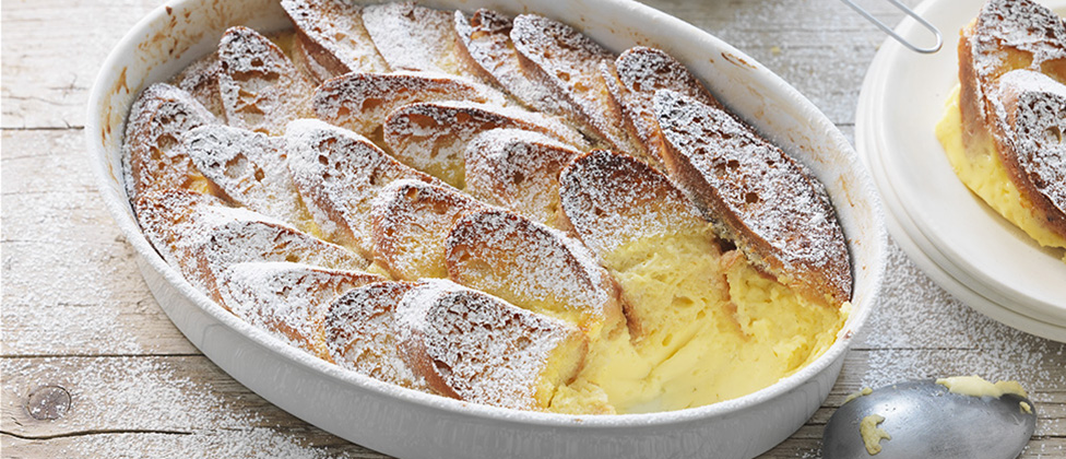 Bread 'n' butter pudding