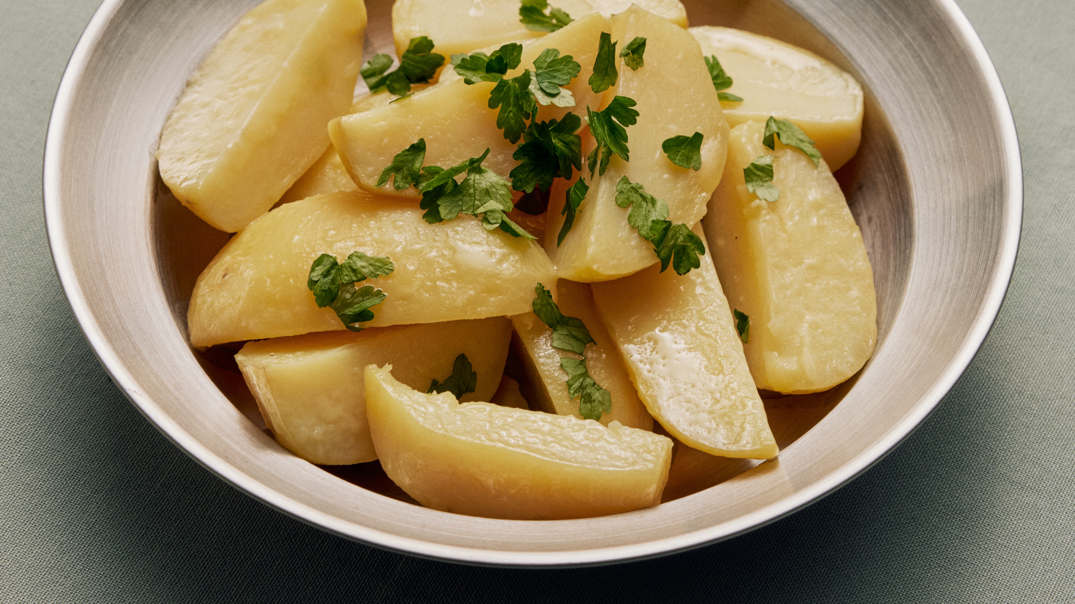 Boiled potatoes