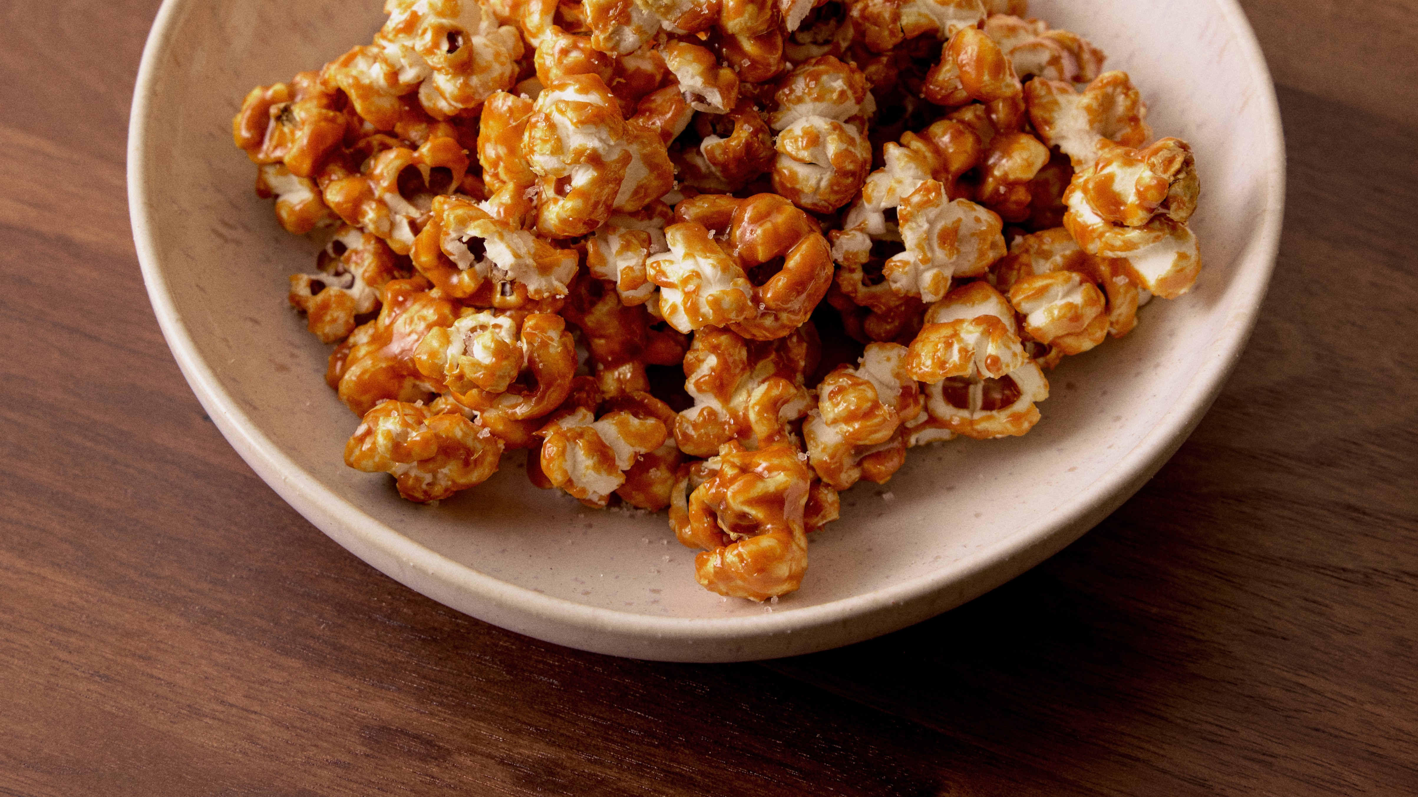 Salted caramel popcorn