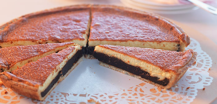 Torta tipica alle pere «Schlorzifladen»