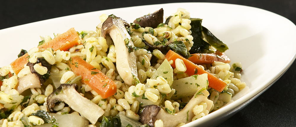 Ebly wheat with vegetables